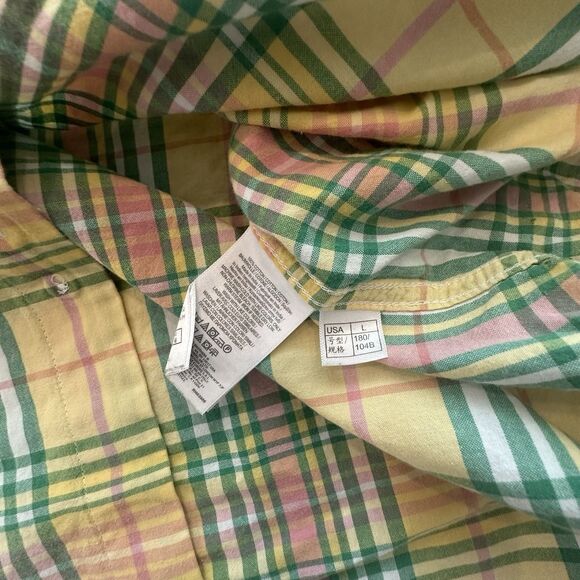 Brooks Brothers 346 Shirt Mens Large Plaid Button Down Long Sleeve Multicolor - Picture 5 of 7